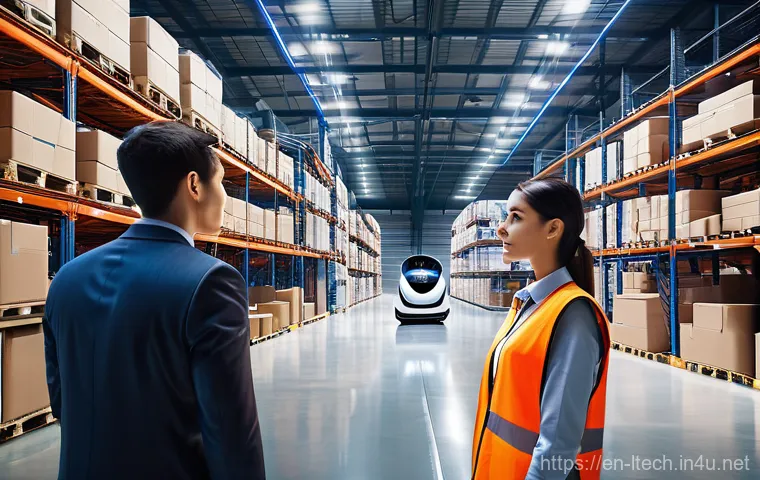 물류기술사 자격증과 지속가능 물류 - **Prompt 1: Navigating the Digital Tsunami**
A highly detailed, wide-angle shot of a futuristic,...