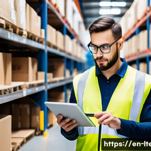 Home 31 물류기술사 실기시험의 채점 기준 - A focused logistics engineer in a modern warehouse environment, wearing professional business casual...